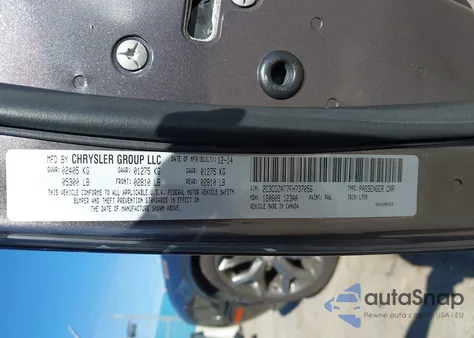 2015 Dodge Challenger R/T z USA, uszkodzony, nr VIN 2C3CDZAT7FH737056